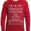 Bewild Holiday Prints Merry Christmas You Filthy Animal THERMAL Shirt 1 Bewild Holiday Prints Merry Christmas You Filthy Animal THERMAL Shirt