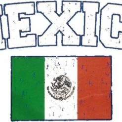 Bewild Mexico Vintage Flag International Hoodie Nationality & Ethnic