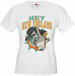Bewild Miami Fan - Hey New England Girls T-shirt Sport Inspiration