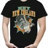 Bewild Miami Fan - Hey New England Mens T-shirt Sport Inspiration