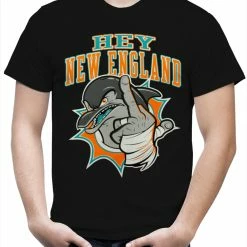 Bewild Miami Fan - Hey New England Mens T-shirt Sport Inspiration
