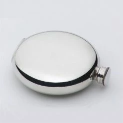 Bewild Mini 5oz. Round Steel Hip Flask Flasks 10 Bewild Mini 5oz. Round Steel Hip Flask Flasks