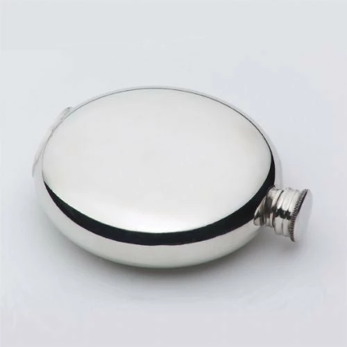 Bewild Mini 5oz. Round Steel Hip Flask Flasks 6 Bewild Mini 5oz. Round Steel Hip Flask Flasks