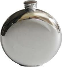 Bewild Mini 5oz. Round Steel Hip Flask Flasks 7 Bewild Mini 5oz. Round Steel Hip Flask Flasks