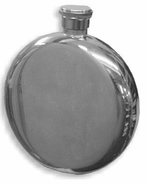 Bewild Mini 5oz. Round Steel Hip Flask Flasks 3 Bewild Mini 5oz. Round Steel Hip Flask Flasks
