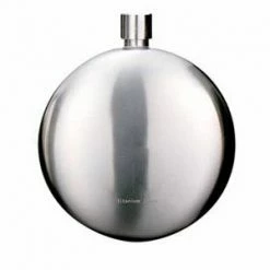 Bewild Mini 5oz. Round Steel Hip Flask Flasks