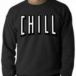 Bewild Cool Funny & Offensive Movie & Chill Funny Hook-up Adult Crewneck