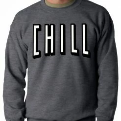 Bewild Cool Funny & Offensive Movie & Chill Funny Hook-up Adult Crewneck