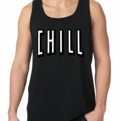 Bewild Cool Funny & Offensive Movie & Chill Funny Hook-up Tank Top