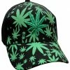 Bewild Multi Pot Leaf Baseball Hat Brimmed Hats 1 Bewild Multi Pot Leaf Baseball Hat Brimmed Hats