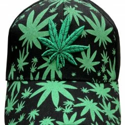 Bewild Multi Pot Leaf Baseball Hat Brimmed Hats 16 Bewild Multi Pot Leaf Baseball Hat Brimmed Hats