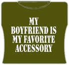 Bewild My Favorite Accessory Girls T-Shirt