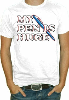 Bewild Cool Funny & Offensive My Pen Is Huge T-Shirt 3 Bewild Cool Funny & Offensive My Pen Is Huge T-Shirt