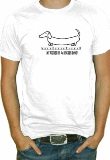 Bewild My Weiner Is 14 Inches Long T-Shirt