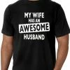 Bewild My Wife Has An Awesome Husband Men's T-Shirt 1 Bewild My Wife Has An Awesome Husband Men's T-Shirt
