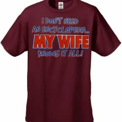 Bewild My Wife Knows It All Men's T-Shirt