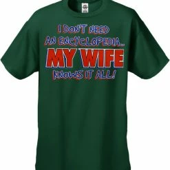 Bewild My Wife Knows It All Men's T-Shirt