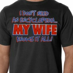 Bewild My Wife Knows It All Men's T-Shirt