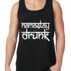 Bewild Namastay Drunk Funny Tank Top