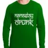 Bewild Namastay Drunk Funny Thermal Shirt St.Patricks Day 2 Bewild Namastay Drunk Funny Thermal Shirt St.Patricks Day