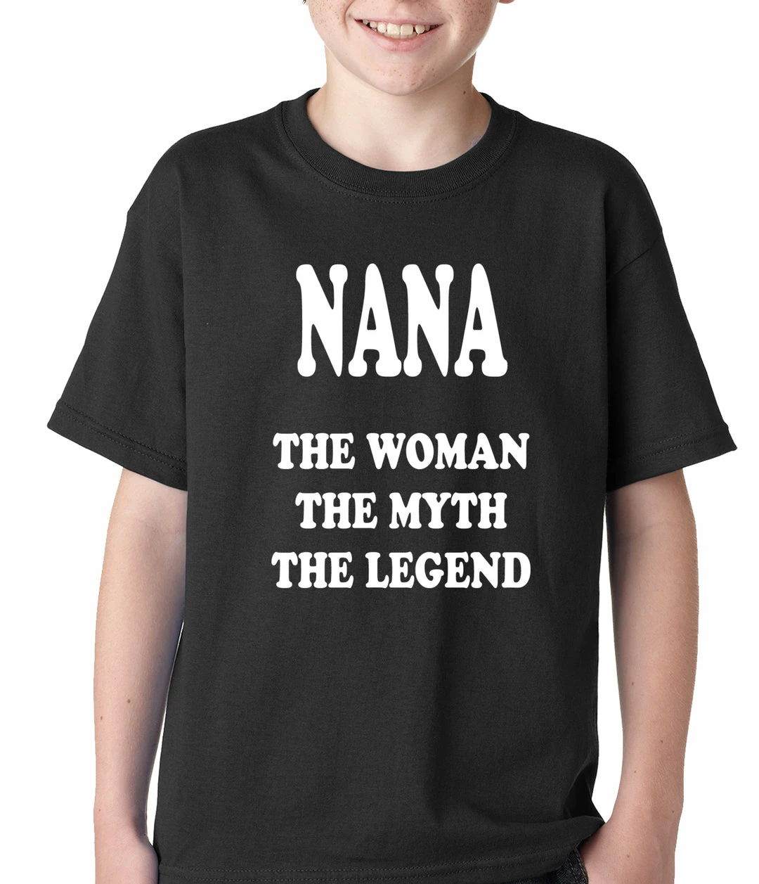 Bewild Nana The Woman The Myth The Legend Kids T-shirt Positive Reinforcement 3 Bewild Nana The Woman The Myth The Legend Kids T-shirt Positive Reinforcement