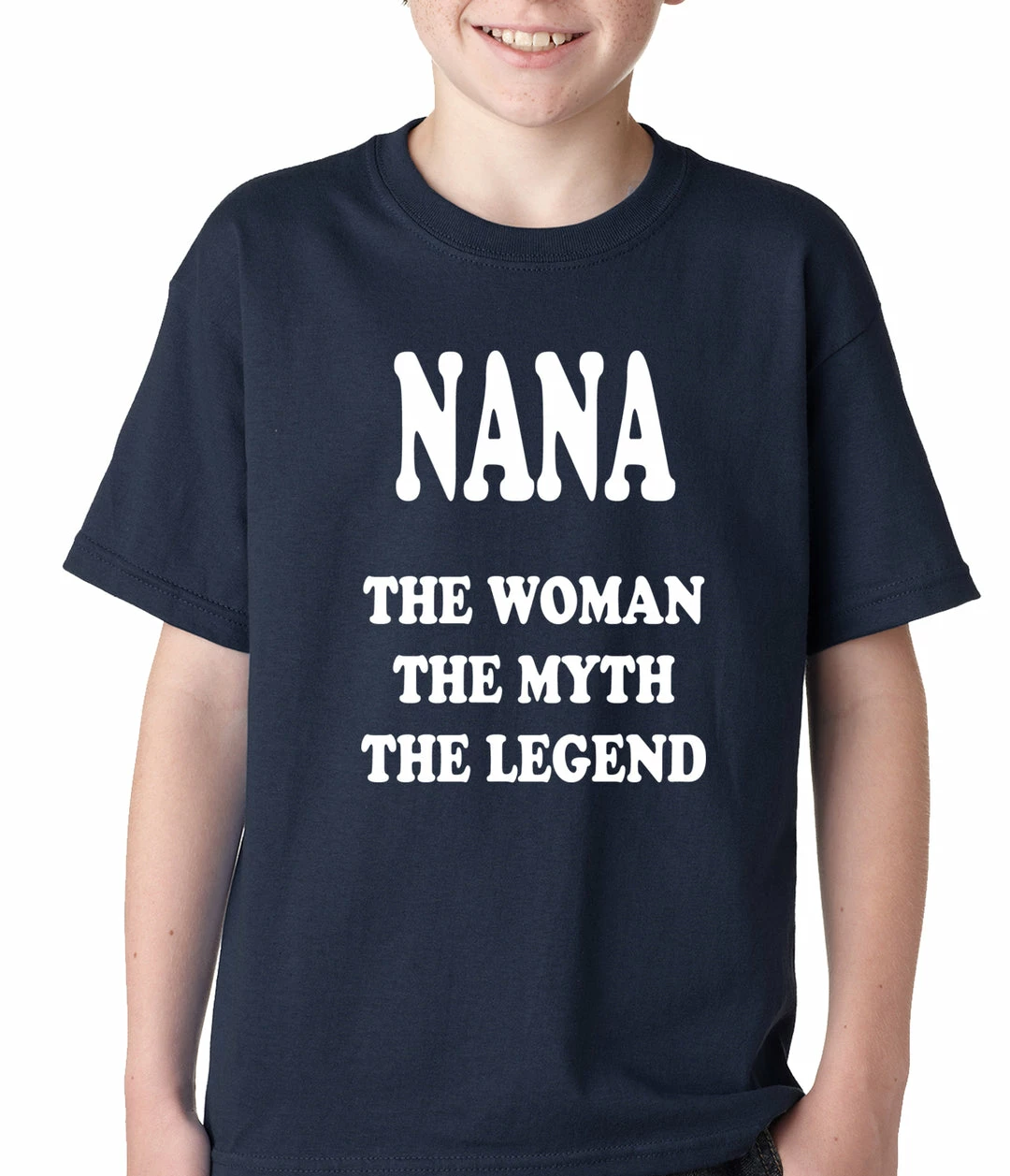 Bewild Nana The Woman The Myth The Legend Kids T-shirt Positive Reinforcement 8 Bewild Nana The Woman The Myth The Legend Kids T-shirt Positive Reinforcement