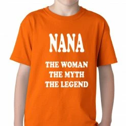 Bewild Nana The Woman The Myth The Legend Kids T-shirt Positive Reinforcement 17 Bewild Nana The Woman The Myth The Legend Kids T-shirt Positive Reinforcement
