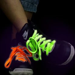 Bewild Neon & Black Light Accessories Neon Black Light Reactive Shoe Laces (Pair)