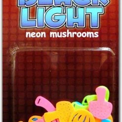 Bewild Neon Mushrooms Black Light Reactive Wall Decorations