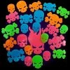 Bewild Neon & Black Light Accessories Neon Skulls Black Light Reactive Wall Decorations 2 Bewild Neon & Black Light Accessories Neon Skulls Black Light Reactive Wall Decorations