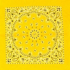 Bewild Neon Yellow Bandana (Glows Under Black Light) Bandannas