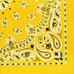 Bewild Neon Yellow Bandana (Glows Under Black Light) Bandannas