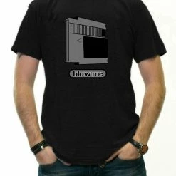 Bewild NES Nintendo Cartridge Blow Me T-Shirt