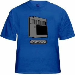 Bewild NES Nintendo Cartridge Blow Me T-Shirt