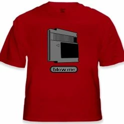Bewild NES Nintendo Cartridge Blow Me T-Shirt