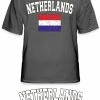 Bewild Nationality & Ethnic Netherlands Vintage Flag International Mens T-Shirt