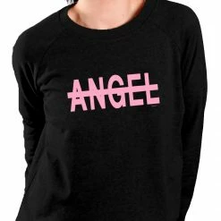 Bewild "No Angel" Watermelon Crewneck Sweatshirt Hip-Hop Inspired Clothing