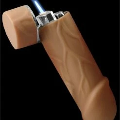 Bewild Novelty Real Look & Feel *VIBRATING* Penis Dick Torch Lighter