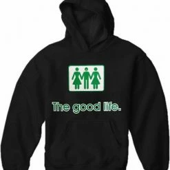 Bewild Novelty Sweatshirts - The Good Life Threesome Hoodie