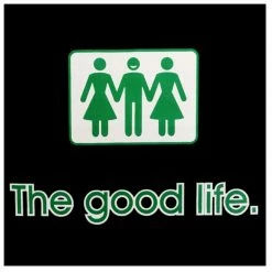 Bewild Cool Funny & Offensive Novelty T-Shirts - The Good Life Threesome T-Shirt