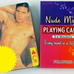 Bewild Adult Novelties Nude Men Playing Cards