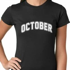 Bewild October Girls T-shirt Hip-Hop Inspired Clothing