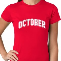 Bewild October Girls T-shirt Hip-Hop Inspired Clothing 22 Bewild October Girls T-shirt Hip-Hop Inspired Clothing