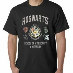 Bewild Official Hogwarts School Of Witchcraft & Wizardry Mens T-shirt
