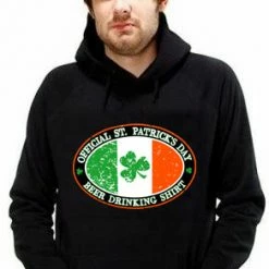 Bewild St.Patricks Day Official St. Patrick's Day Beer Drinking Adult Hoodie