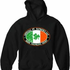 Bewild St.Patricks Day Official St. Patrick's Day Beer Drinking Adult Hoodie