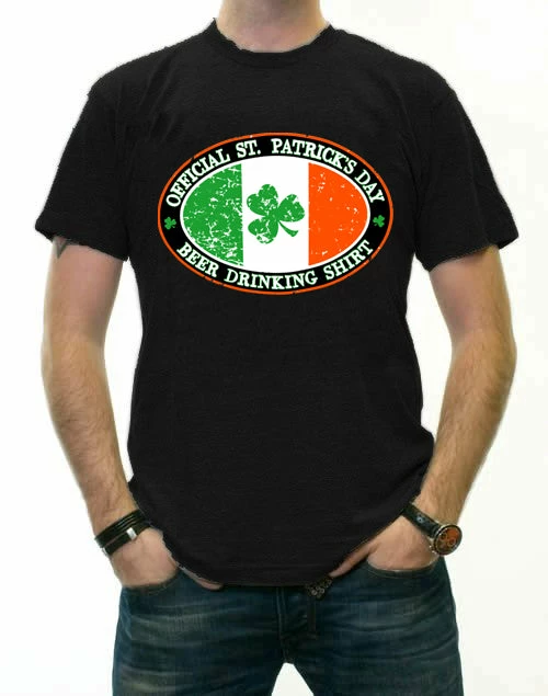 Bewild Official St. Patrick's Day Beer Drinking Men's T-Shirt 6 Bewild Official St. Patrick's Day Beer Drinking Men's T-Shirt