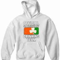 Bewild Official St. Patricks Day Drinking Team Adult Hoodie St.Patricks Day