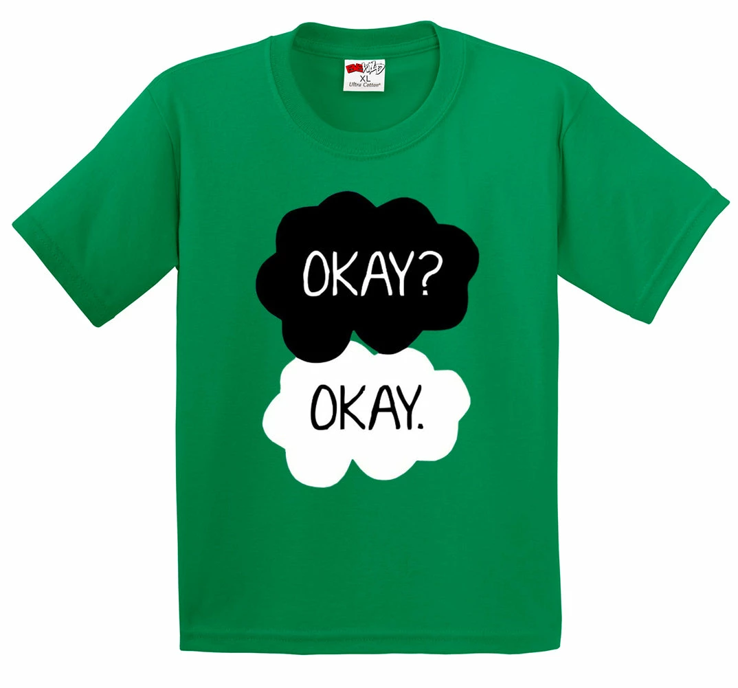 Bewild Famous Quotes And Sayings "Okay? Okay." Quote The Fault In Our Stars Kid's T-Shirt 7 Bewild Famous Quotes And Sayings "Okay? Okay." Quote The Fault In Our Stars Kid's T-Shirt