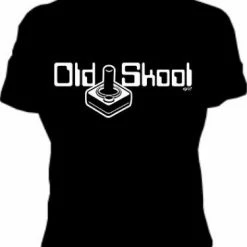 Bewild Old Skool Gamers Girls T-Shirt Comic Con & Gaming Clothing Video Game